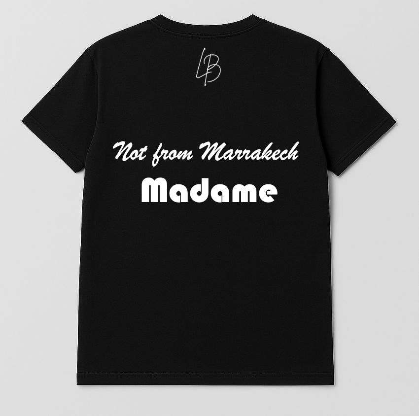 "Not from MARRAKECH"