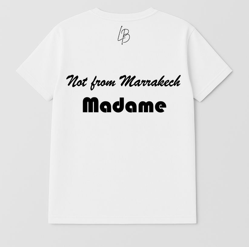 "Not from MARRAKECH"