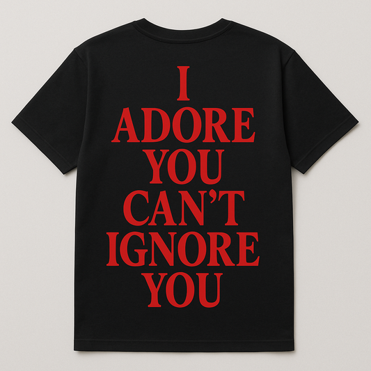 "I ADORE YOU" BLACK EDITION