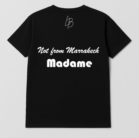 "Not from MARRAKECH"